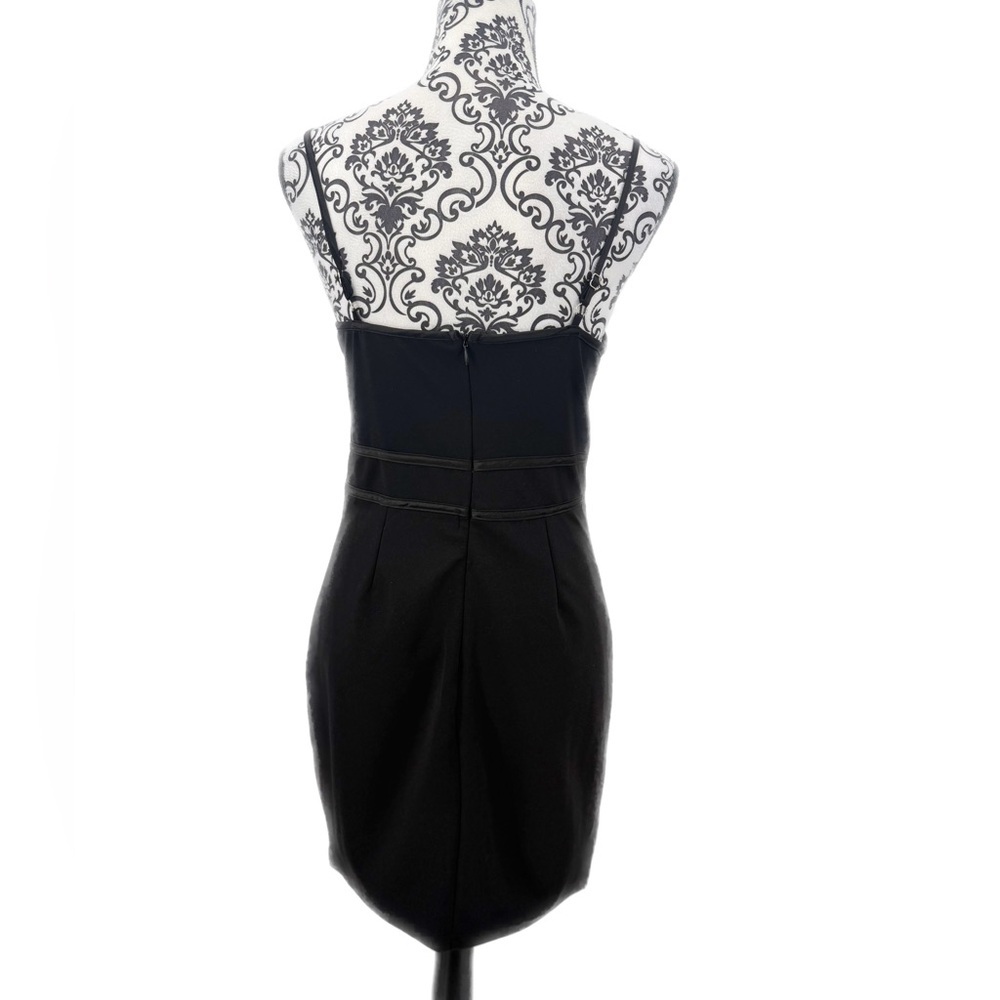 Blashe Black Corset Bustier Mini Dress Bodycon Clubwear Y2K Party Going Out Dres - Picture 4 of 12